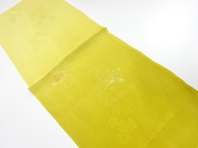 未使用品　正絹　帯揚げ